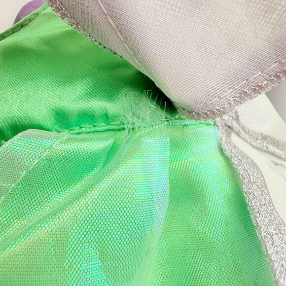 Build-A-Bear Tinker Bell Green Fairy Dress Costume Attached Wings BAB - Picture 4 of 5